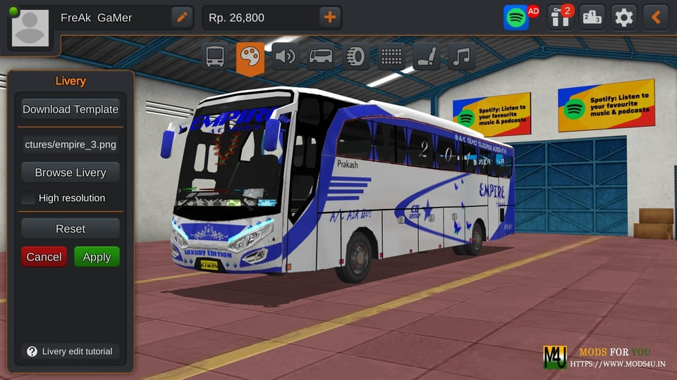 BUS ID Mods